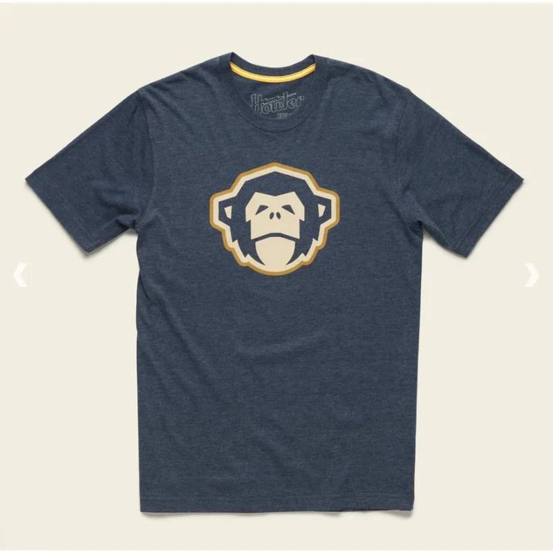 Howler Brothers Men's El Mono Select Tee Shirt NAVY HEATHER / LARG