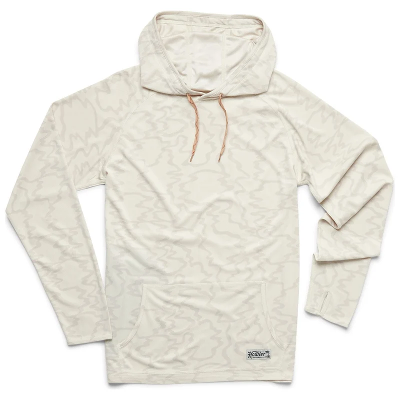 Howler Brothers Loggerhead Hoodie Sale Ocean Motion : Off White / XL