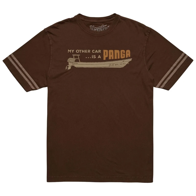 Howler Brothers Panga Cotton T-Shirt Sale Mahogany / XXL