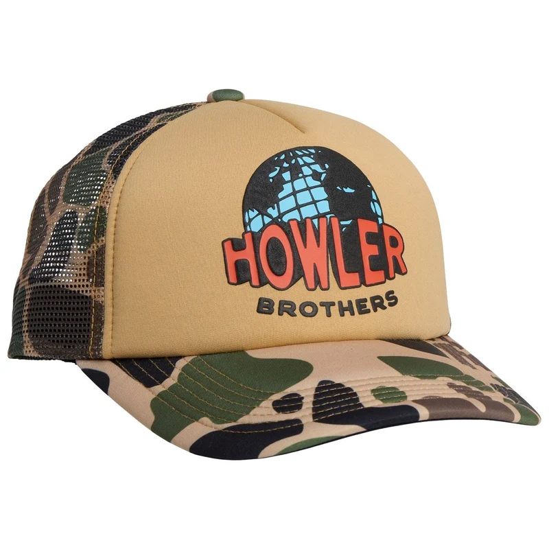 Howler Brothers Worldwide Howler Foam Dome Hat Sale Camo