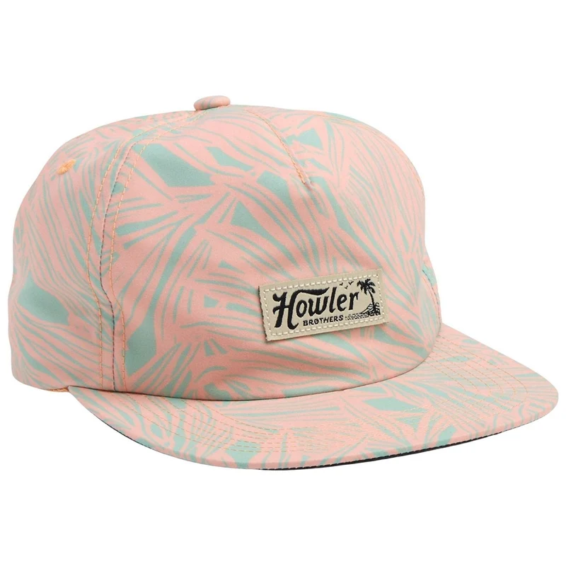 Howler Brothers Full Frondal Unstructured Snapback Hat Sale Dreamsicle