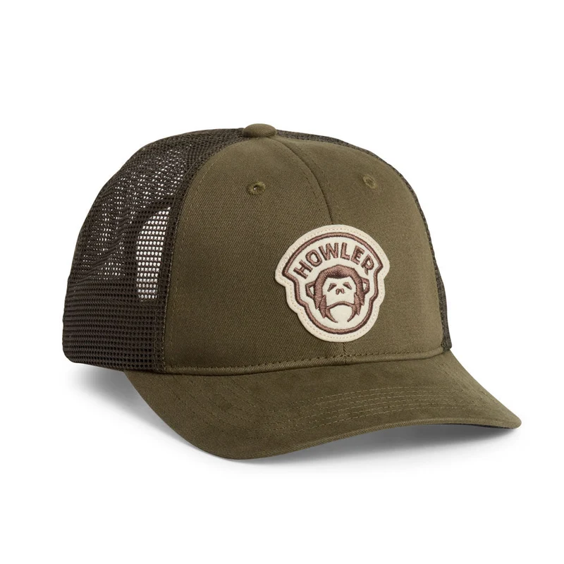 Standard Hat El Mono Badge: Rifle Green
