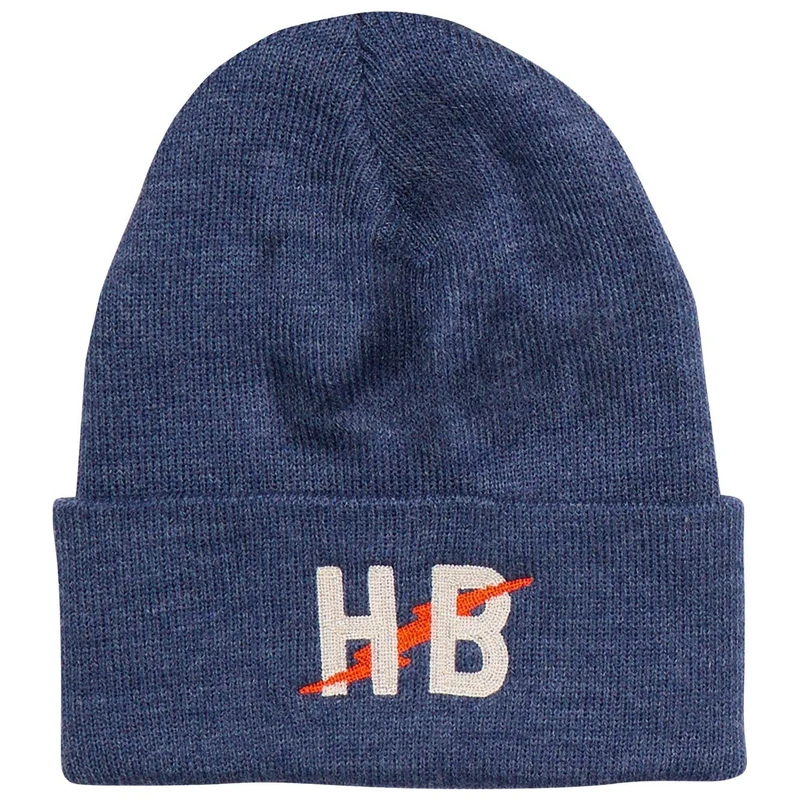 Howler Brothers Big HB Command Beanie Indigo Heather