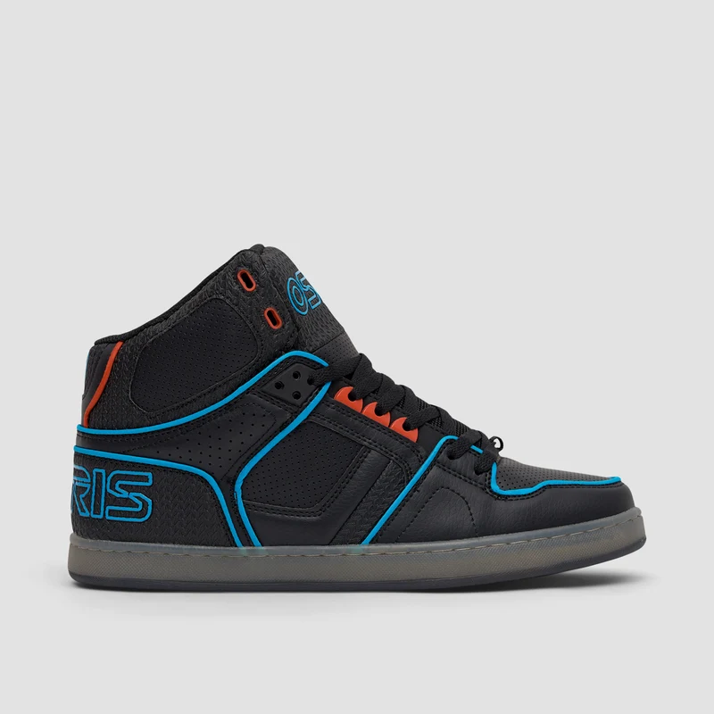 Osiris NYC 83 CLK Shoes - Black/Tron/Blue 9.5uk / Black/Tron/Blue
