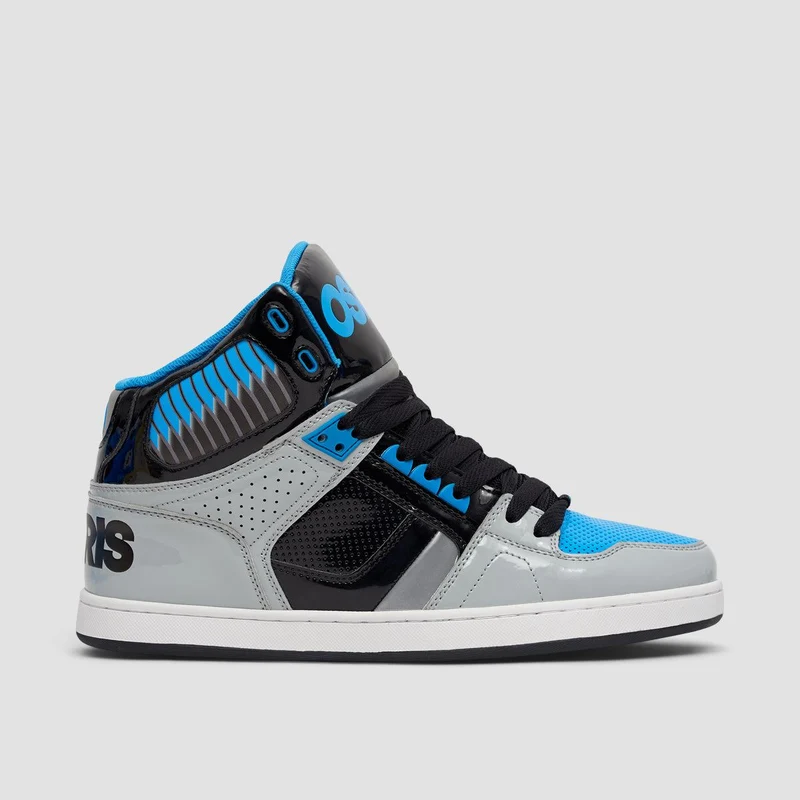 Osiris NYC 83 CLK High Top Shoes - Grey/Black/Blue/Supervent 12uk / Grey/Black/Blue/Supervent
