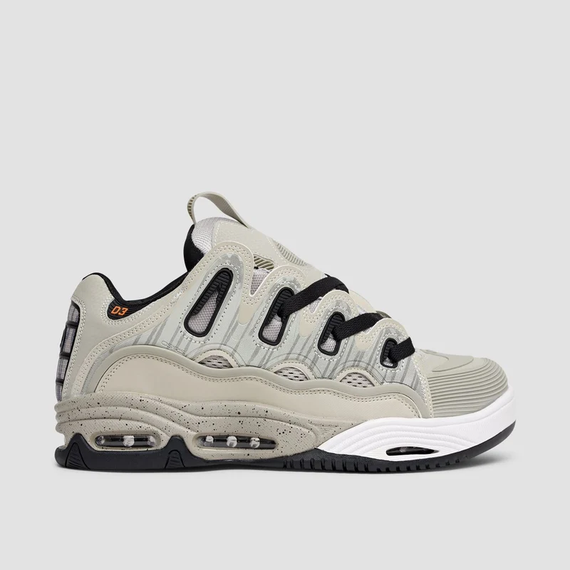 Osiris D3 2001 Shoes - Grey/Orange/Black 9uk / Grey/Orange/Black
