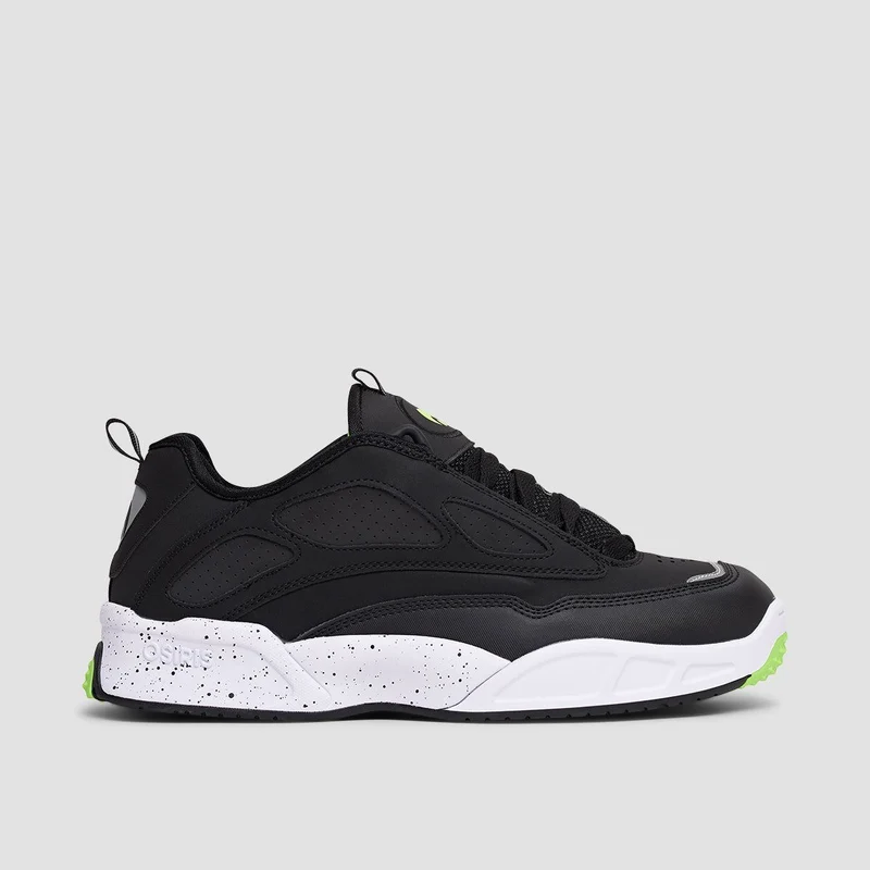 Osiris Graff Shoes - Black/White/Lime 8.5uk / Black/White/Lime