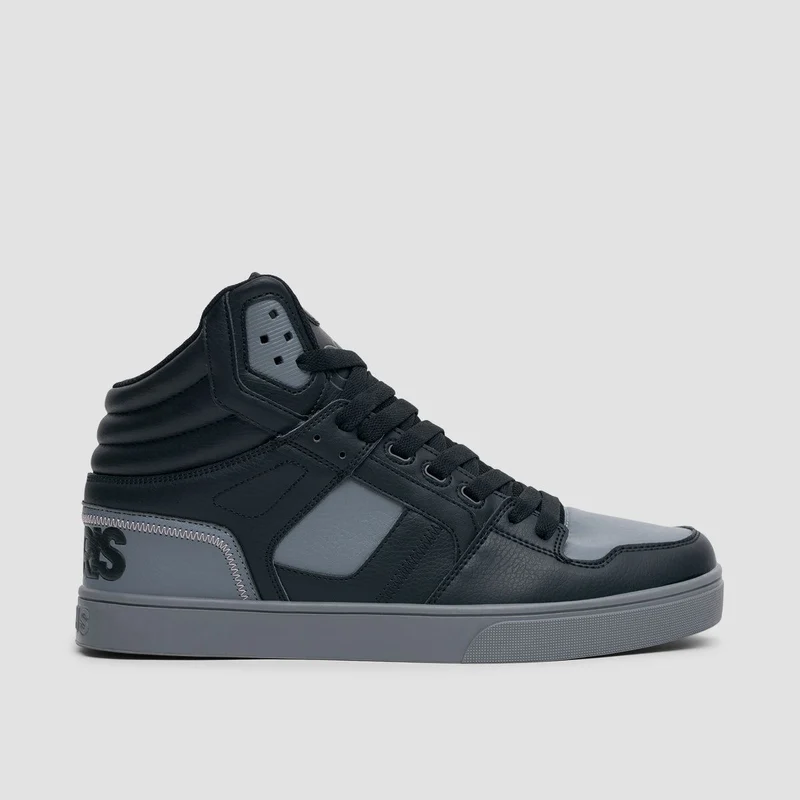 Osiris Clone High Top Shoes - Black/Grey/Grey 10uk / Black/Grey/Grey