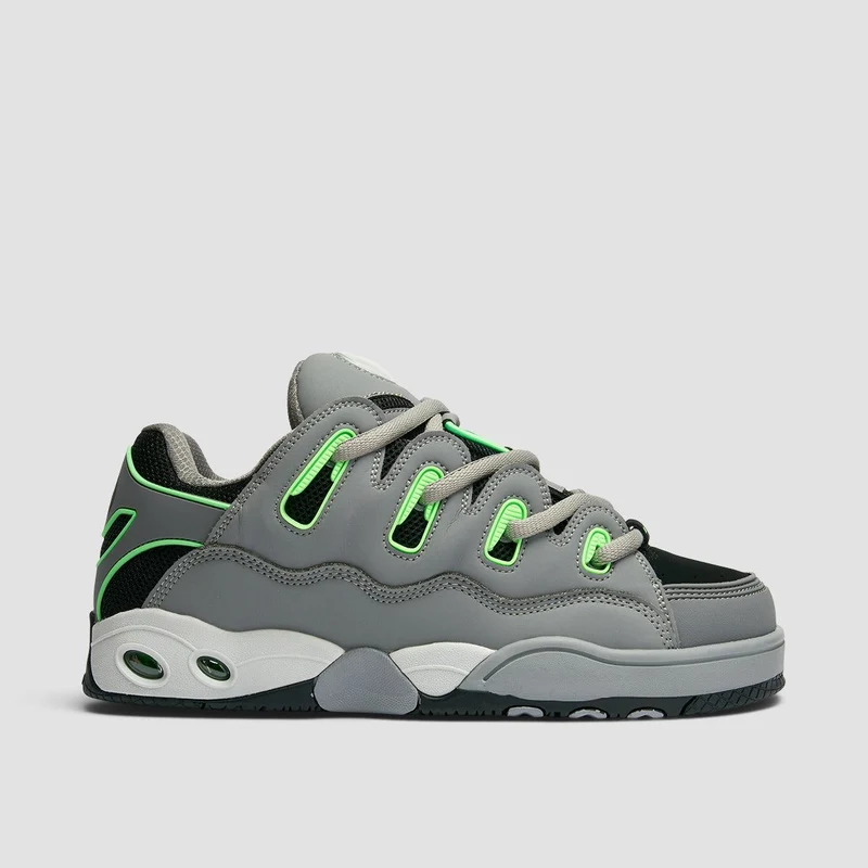 Osiris D3 OG Shoes - Black/Grey/Lime 7uk / Black/Grey/Lime