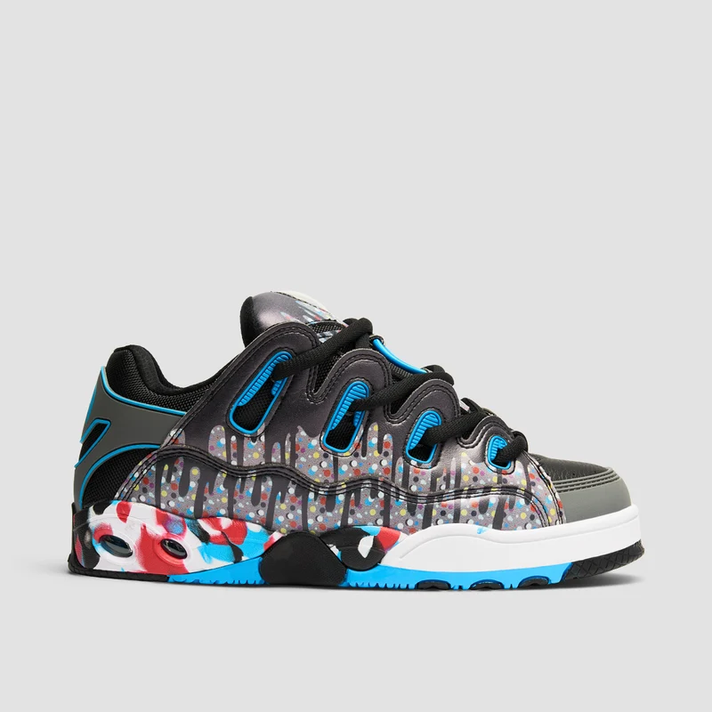 Osiris D3 OG Shoes - Black/Grey/Drips 9uk / Black/Grey/Drips