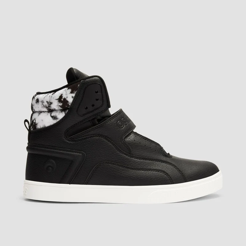 Osiris Rize Ultra High Top Shoes - Black/Tyedye/White 10uk / Black/Tyedye/White