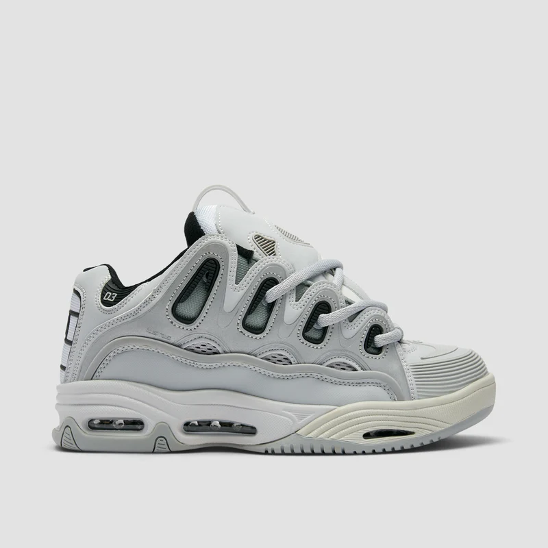 Osiris D3 2001 Shoes - Grey/Black/Grey 9.5uk / Grey/Black/Grey