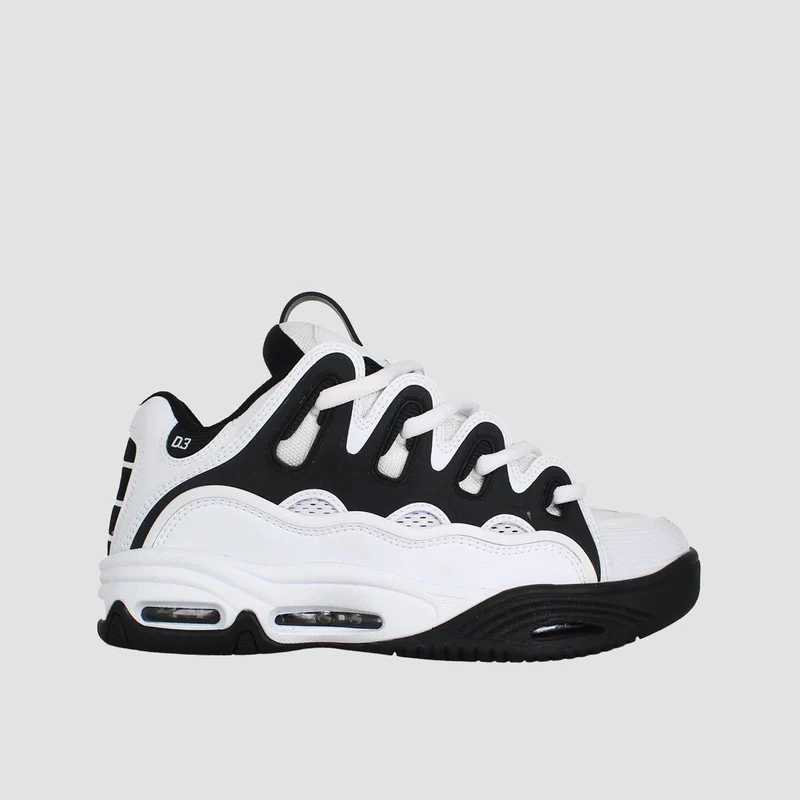 Osiris D3 2001 Shoes - White/White/Black 12uk / White/White/Black