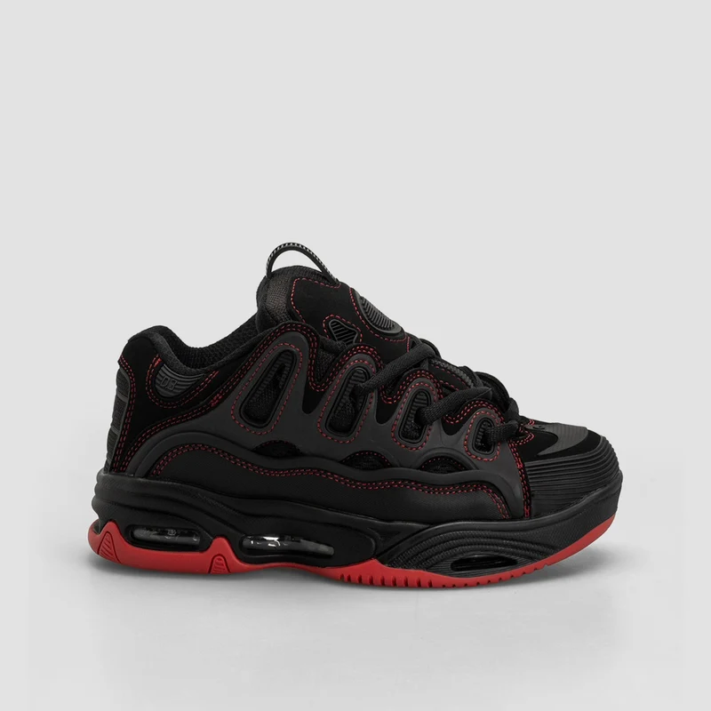 Osiris D3 2001 Shoes - Black/Red/Red 5uk / Black/Red/Red