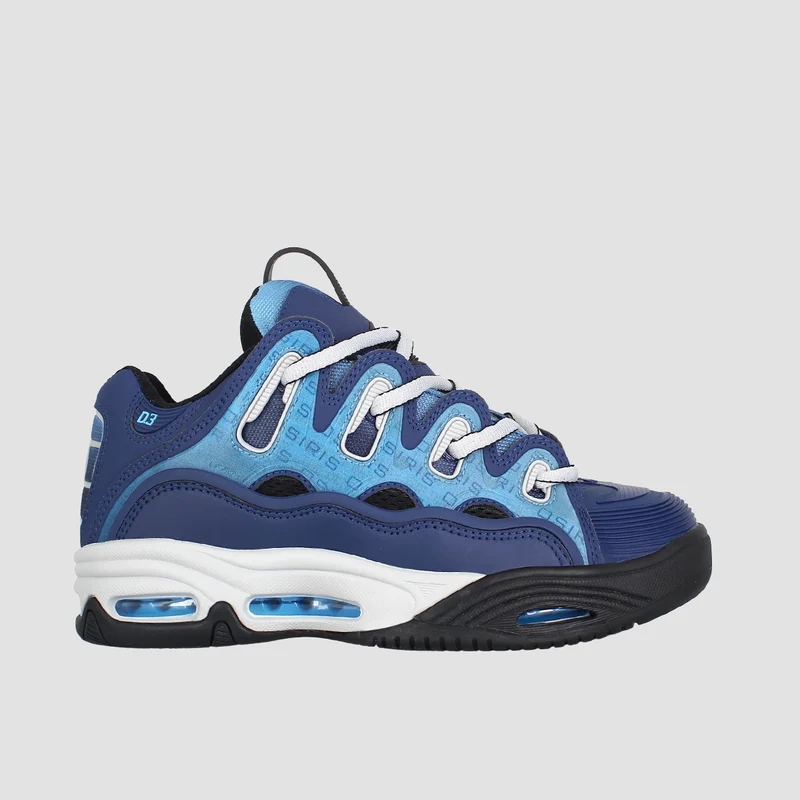 Osiris D3 2001 Shoes - Navy/Grey/Blue 8uk / Navy/Grey/Blue