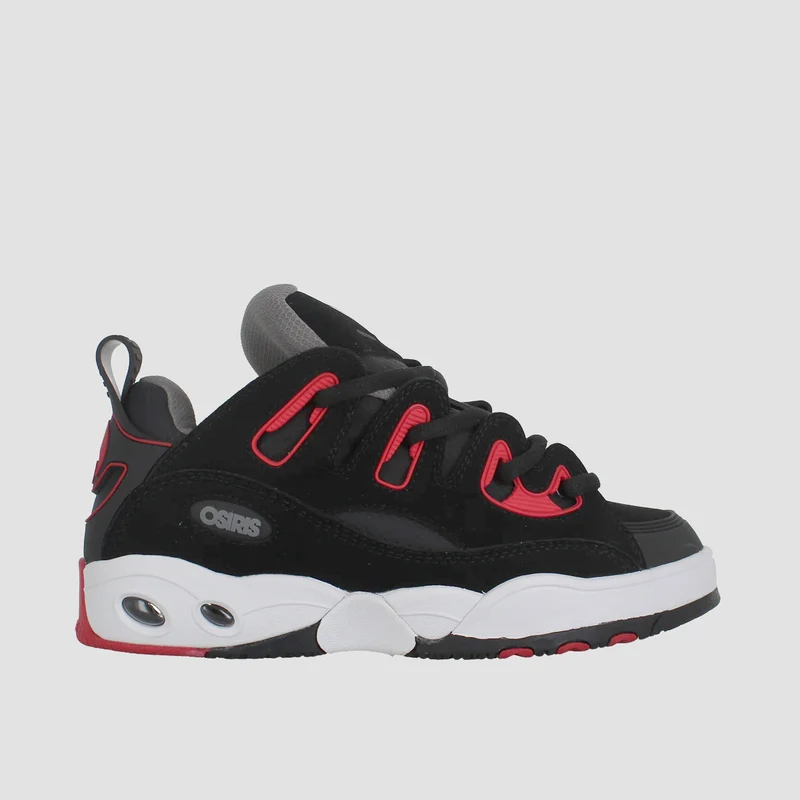 Osiris D3 E Shoes - Black/Charcoal/Red 8.5uk / Black/Charcoal/Red