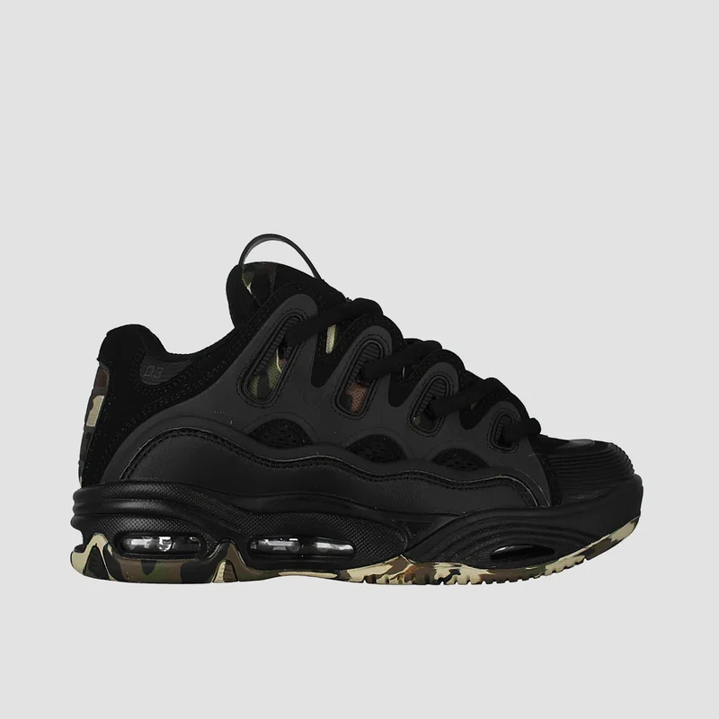Osiris D3 2001 Shoes - Black/Camo 8uk / Black/Camo