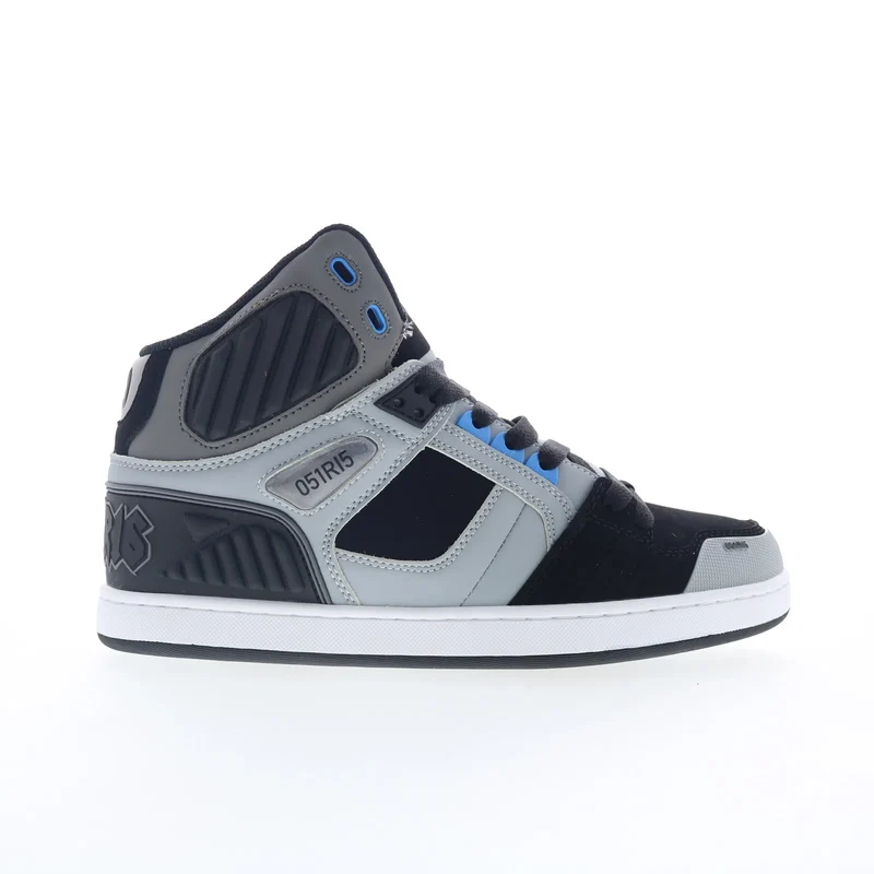 Osiris NYC 83 XRP 1383 1642 Mens Black Nubuck Skate Inspired Sneakers Shoes 8