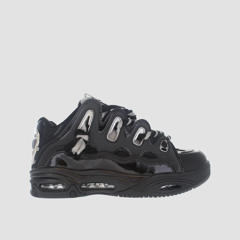Osiris D3 2001 Shoes - 25 Years/Black/Silver 7uk