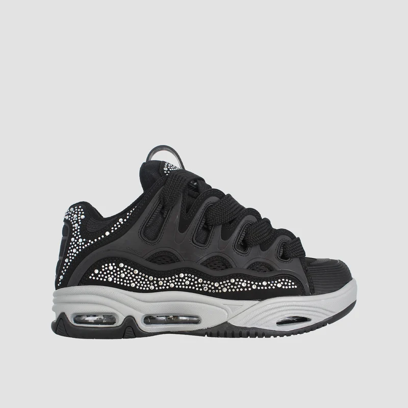 Osiris D3 2001 Shoes - Black/Grey/Diamond 10.5uk