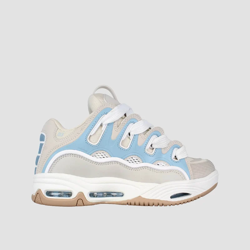 Osiris D3 2001 Shoes - Sand/Baby Blue/Tan 10uk