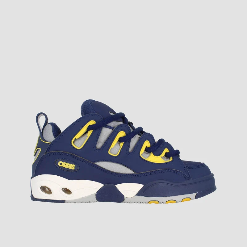 Osiris D3 E Shoes - Navy/Grey/Yellow 11uk