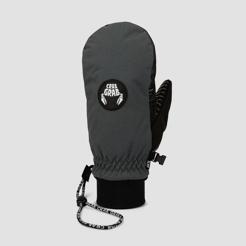 Crab Grab Slap Snow Mittens Washed Black Medium / Washed Black