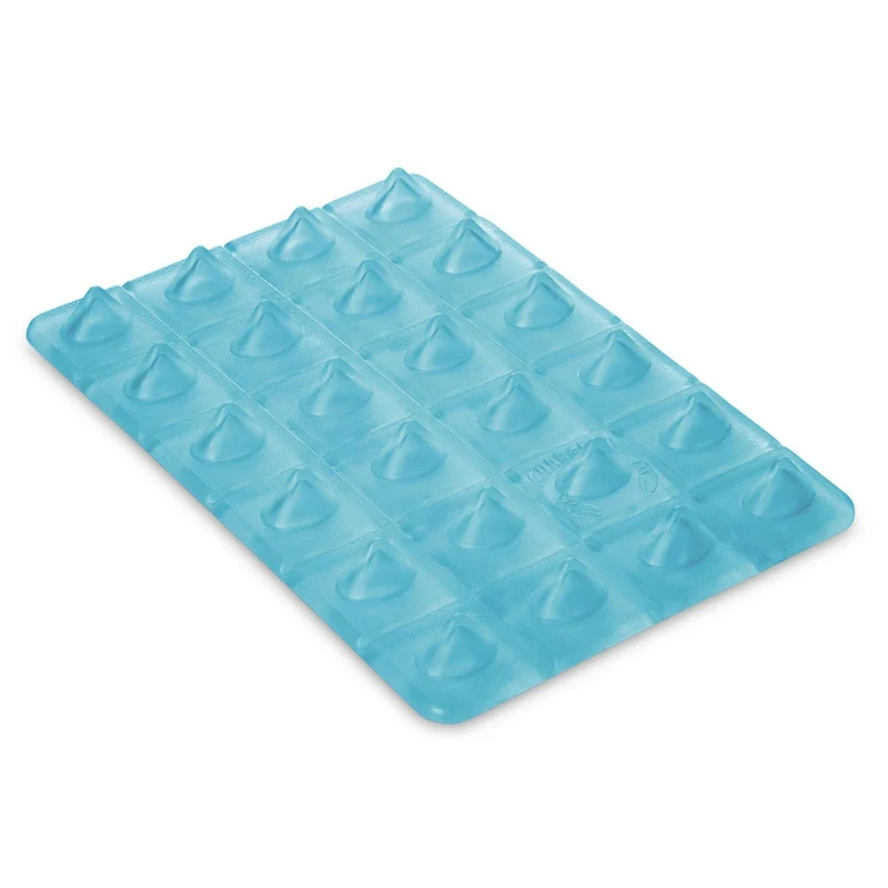 Crab Grab Shark Teeth Snowboard Traction Pad - Clear Blue