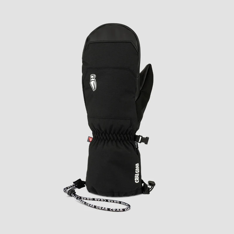 Crab Grab Cinch Snow Mittens True Black Small / True Black