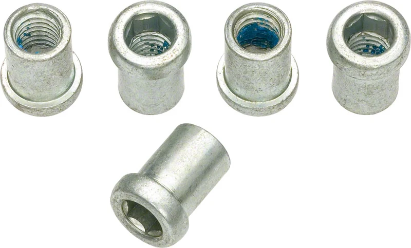 Dia-Compe Small Parts Rear Recessed Brake Mounting Nut 10mm long Bag/5