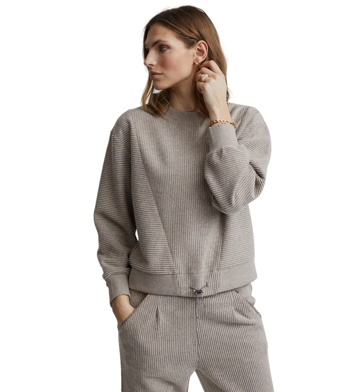 Varley Arleta Sweatshirt Chestnut Marl / XL