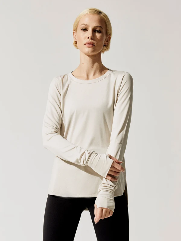 Kearney Long Sleeve Top - Blush Marl Blush Marl / XL