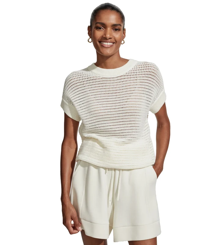 Varley Corvallis Knit Egret / S