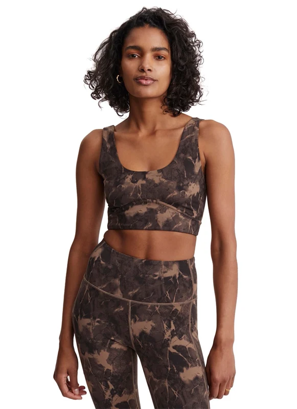 Varley Let's Go Elsie Bra Havana Marble / M