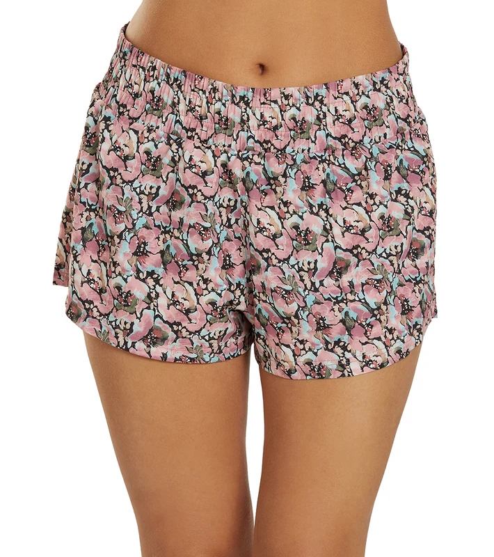 Varley Kallin Running Short Cashmere Rose Hyper Floral / S