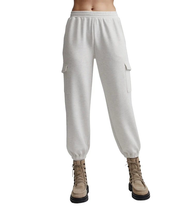 Varley Clarice Pant Ivory Marl / XL