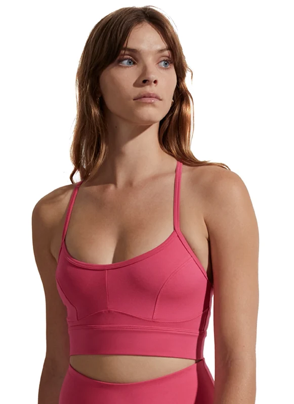 Varley Let's Move Irena Bra Vibrant Fuchsia / M