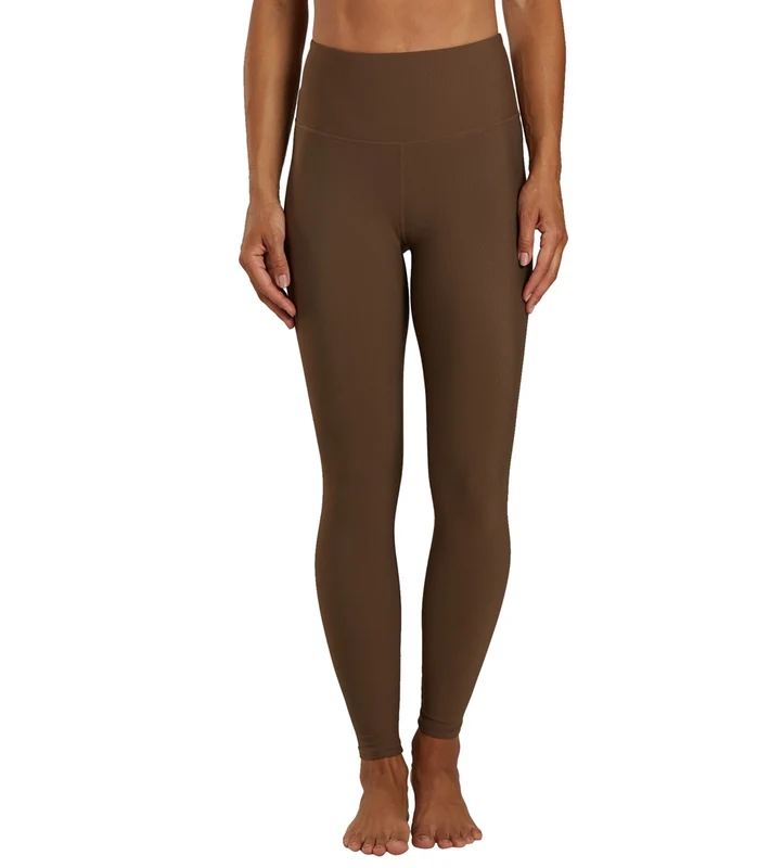Varley Let's Move Rib High Legging 25 Carob / XL