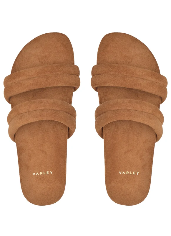 Varley Giles Quilted Slides 2.0 Chanterelle / 39.5