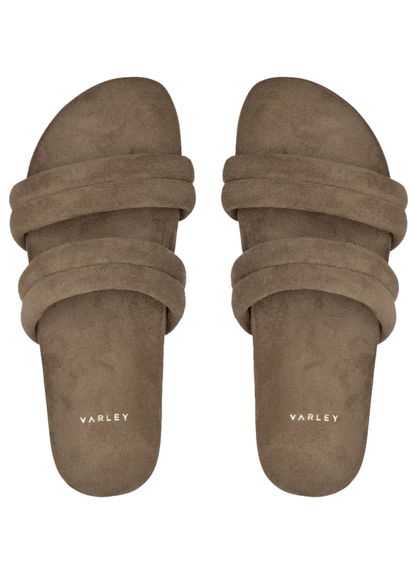 Varley Giles Quilted Slides 2.0 Cinder / 38