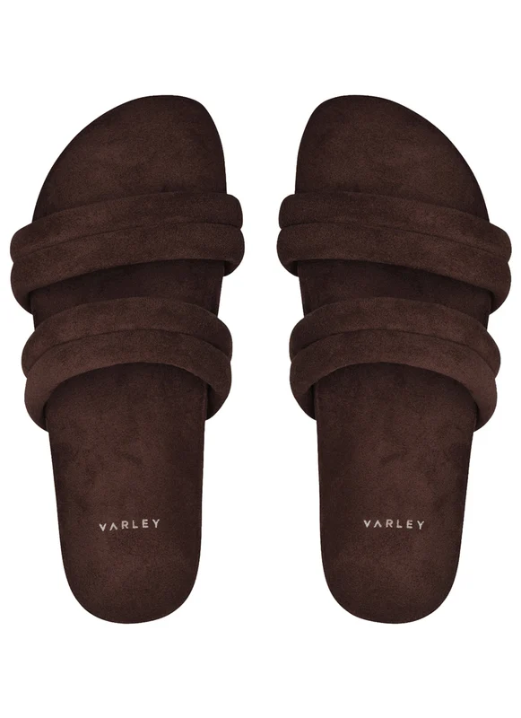 Varley Giles Quilted Slides 2.0 French Toast / 37