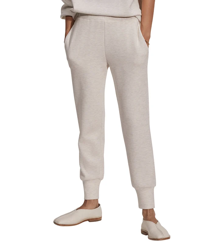 Varley The Slim Cuff Pant 25 Ivory Marl / XS