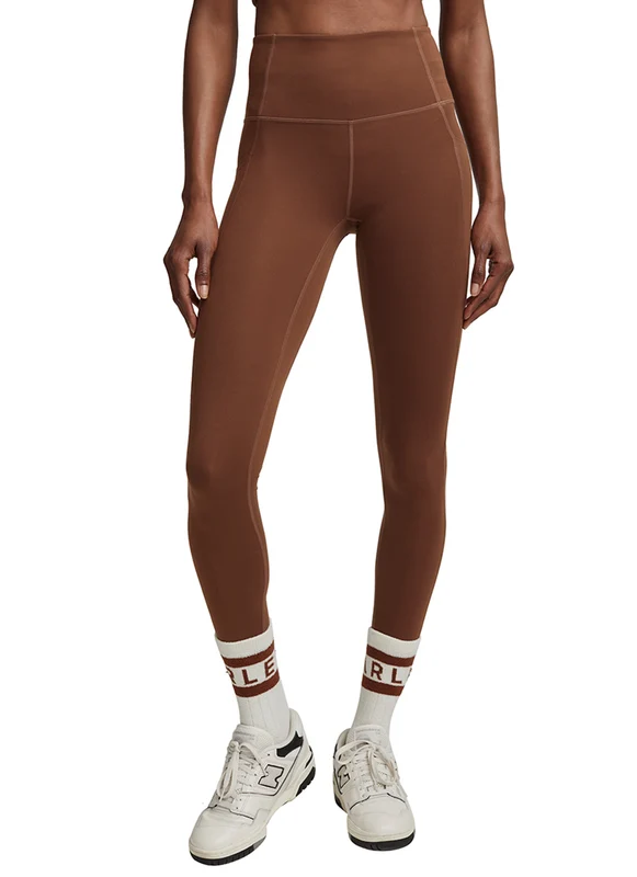 Varley Let's Move Pocket High 25" Legging Cocoa Brown / M