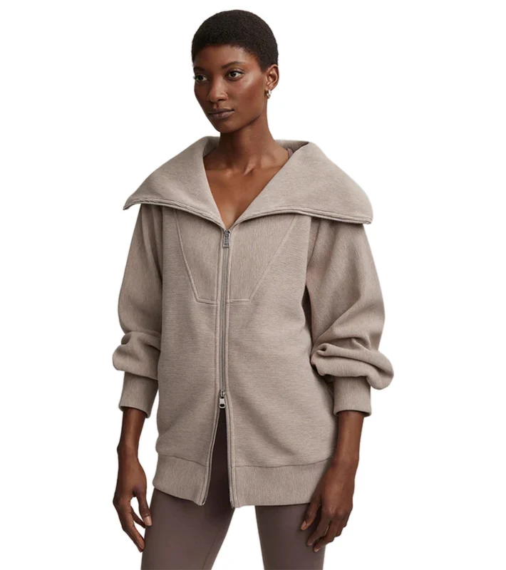 Varley Ells Jacket Taupe Marl / L