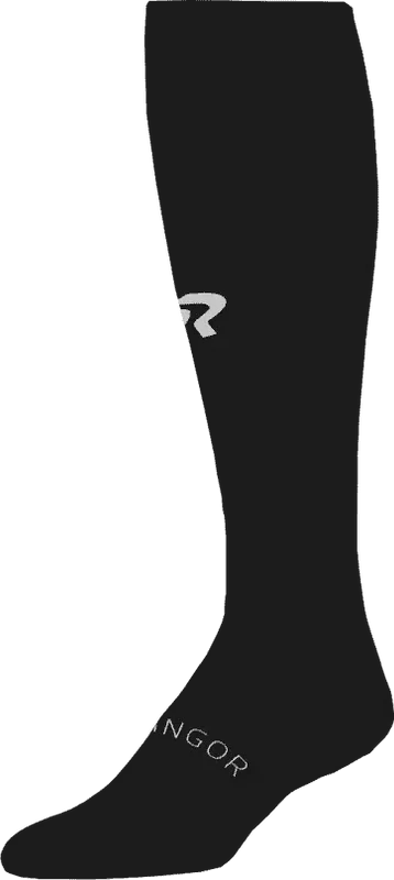 RIP-IT Diamond Fit Women's Softball Socks - Black Black / Youth