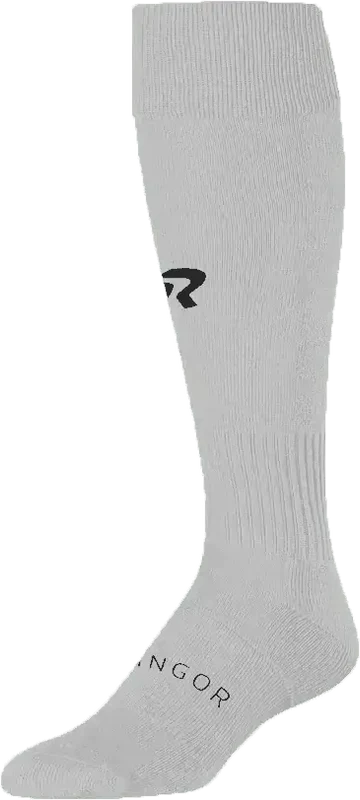 RIP-IT Diamond Fit Women's Softball Socks - Light Grey Gray-Light / Intermediate