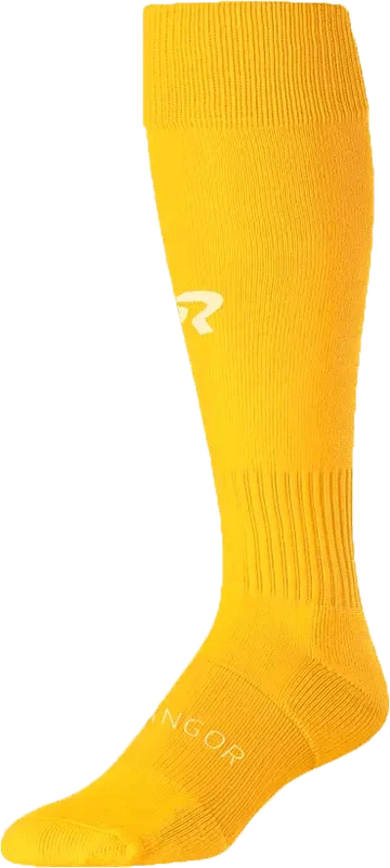 RIP-IT Diamond Fit Women's Softball Socks - Yellow Gold Yellow-Gold / Intermediate