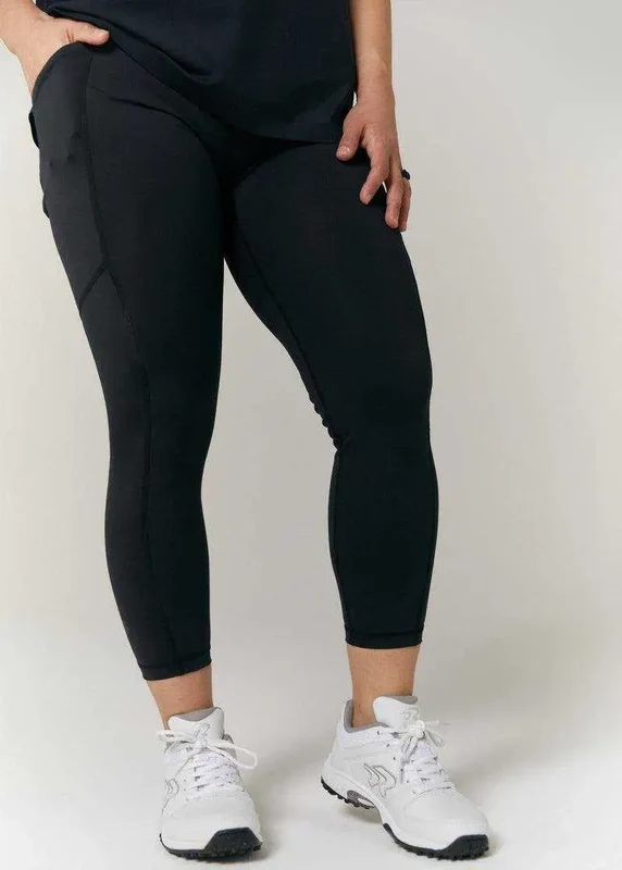 RIT-IT Women's Training Leggings - Black Black / Ladies XL