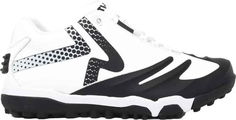 RIP-IT Ringor Pro SwiftStep Women's Turf Softball Shoes - White Black White Black / 7.5