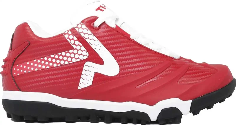 RIP-IT Ringor Pro SwiftStep Women's Turf Softball Shoes - Scarlet Red White / 10